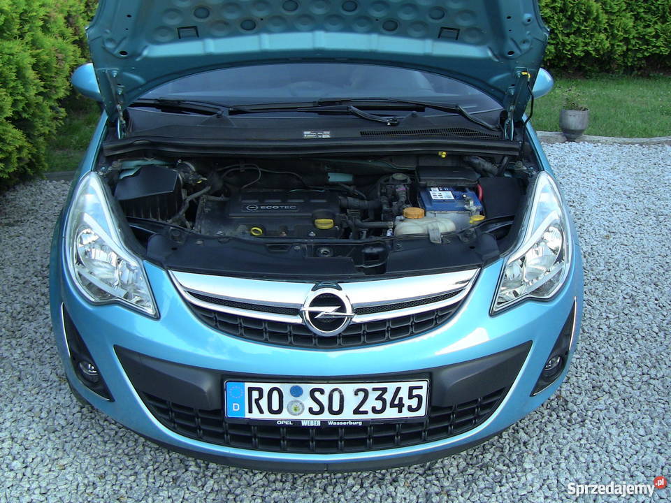Opel Corsa D 14 BŁĘKITNY KOLOR 2011rTempomat klimatyzacja Corsa Kraków