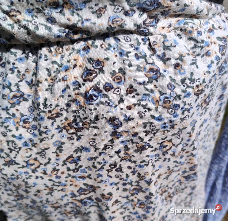 Długa spódnica HM XS 34 S 36 kwiaty floral maxi Szczecin