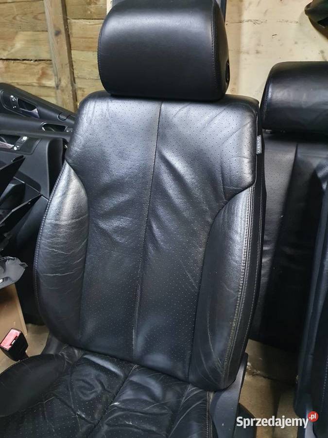 Fotele perforowana skóra Passat b6 kombi