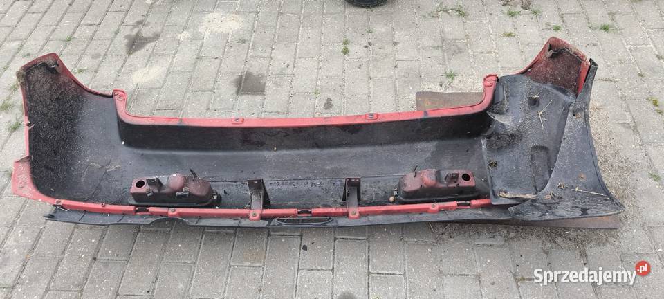 Suzuki Ignis II zderzak tył czerwony Świdnik