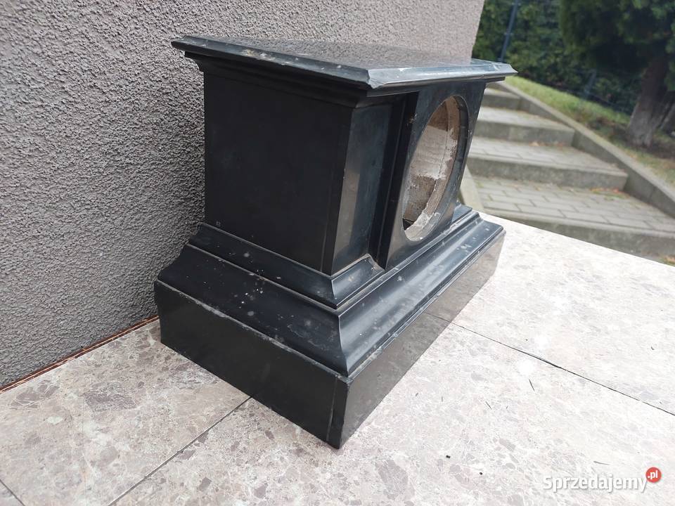 S112 Obudowa marmur starego zegara kominkowego Tczew