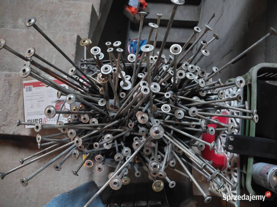 Wkręty ciesielskie długość 340 szpaksy Kołbiel