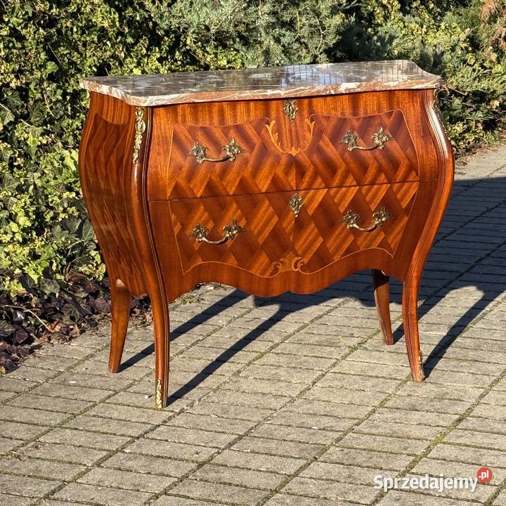 ARTexpert Beczka Pałacowa mała komoda Ludwik