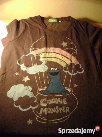 Koszulka z ciasteczkowym potworem Rozmiar 38(M) łódzkie Łódź