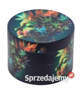 Kolorowy Młynek do Tytoniu Grinder Kobieta z Ostrowy nad Okszą