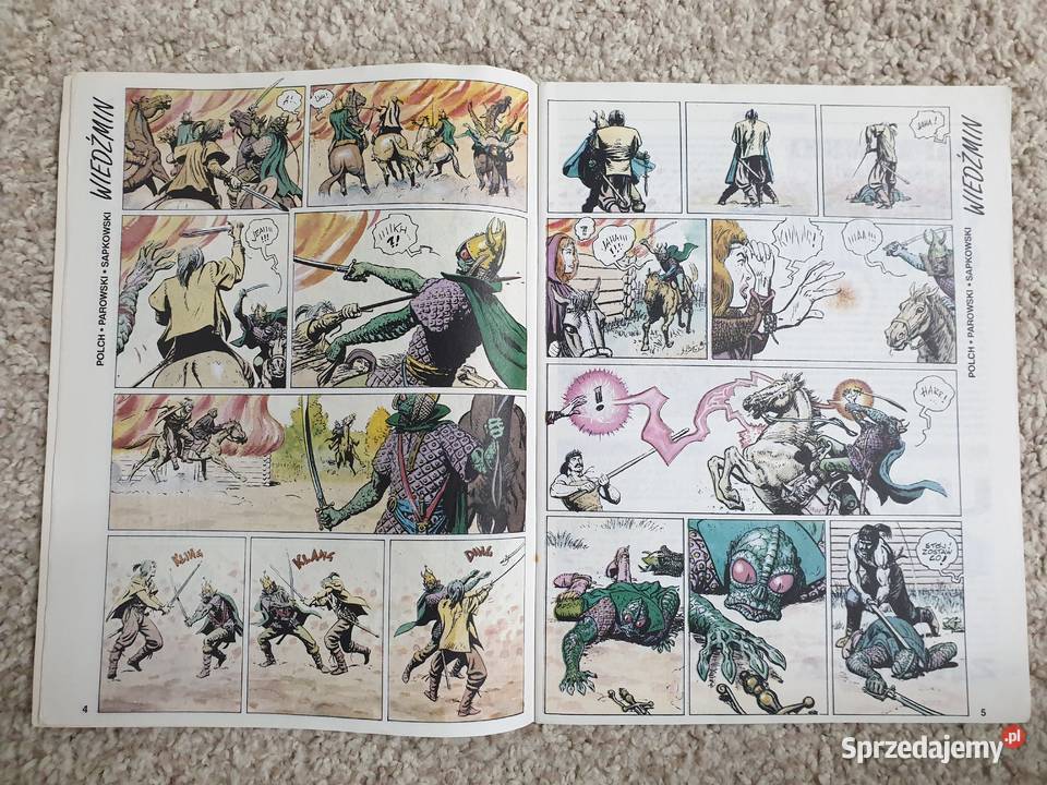 Komiks Fantastyka 21993 Wiedźmin i inne komiksy Rok wydania 1993