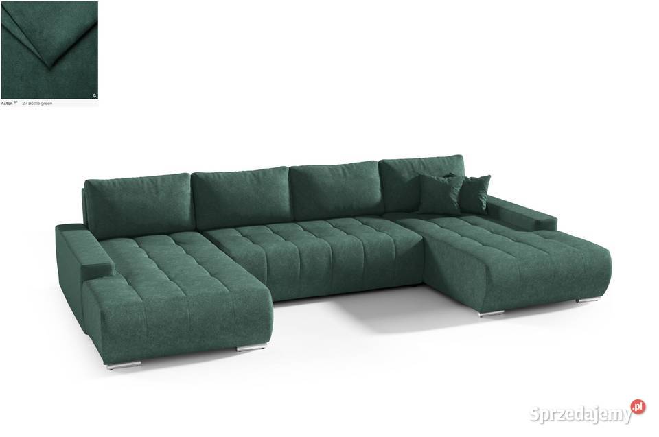 Duży narożnik rozkładany kanapa funkcja Łóżka, wersalki i sofy