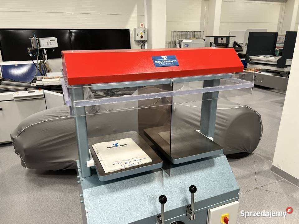 Prasa introligatorska hydrauliczna Karl Radom sprzedam