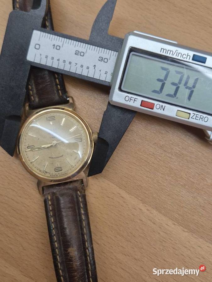 Zegarek GUB Glashutte DDR śląskie Chorzów