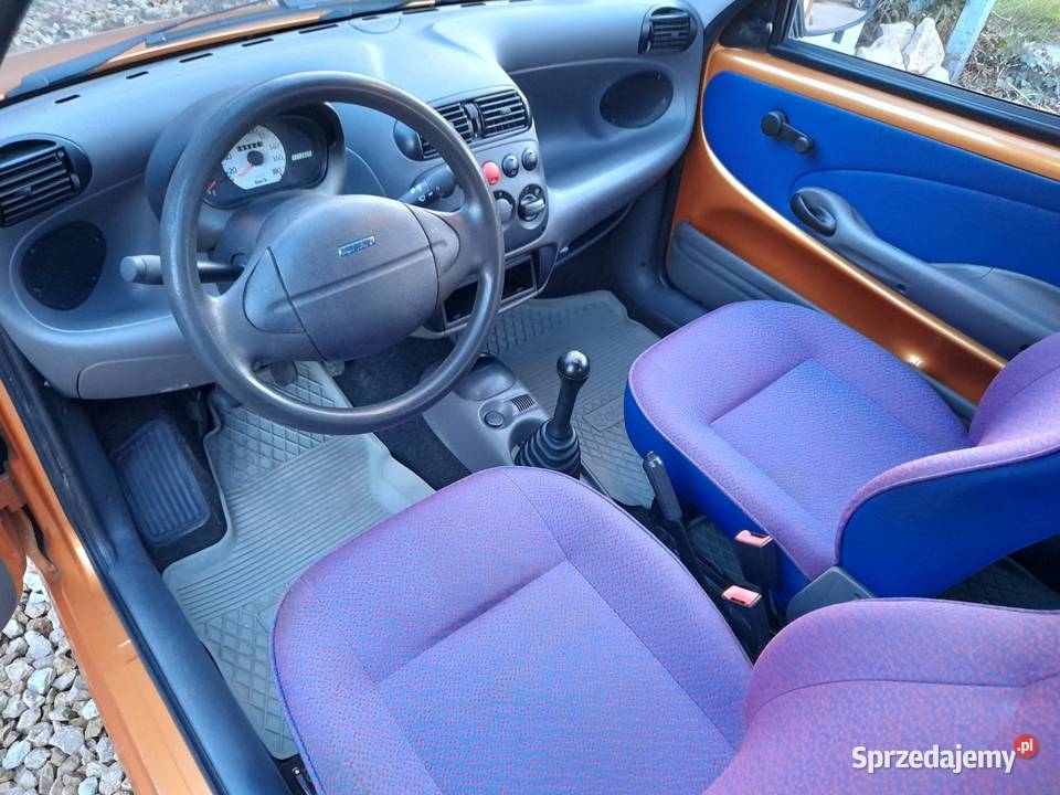 Fiat Seicento 900 pomarańczowy Chorzów