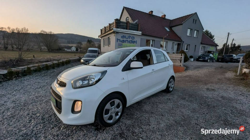 Kia Picanto Zadbane miejskie autko III 2017 centralny zamek dolnośląskie Kamienna Góra sprzedam