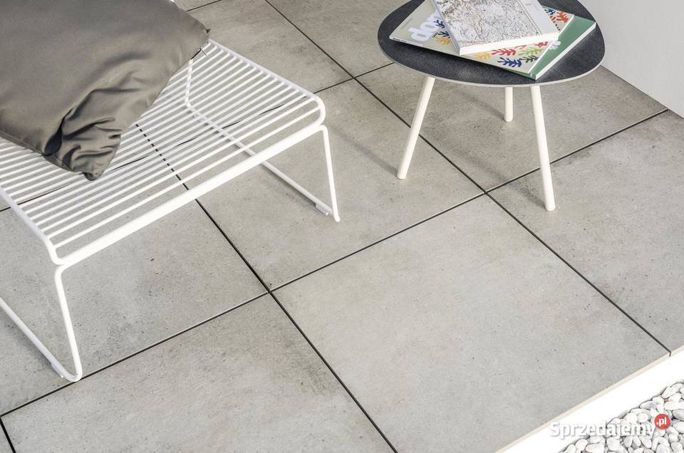 GRES 20 2 Teknostone light grey 100x100 TARASOWY mazowieckie