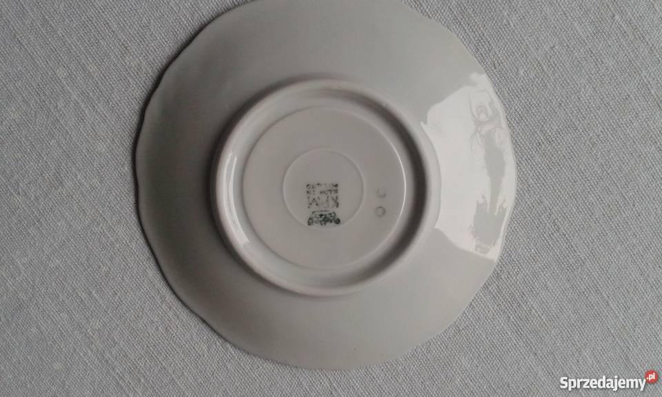 Talerzyki z porcelany Pleszew sprzedam
