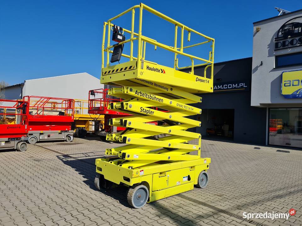 Podnośni nożycowy Haulotte Compact 14 2016 wys