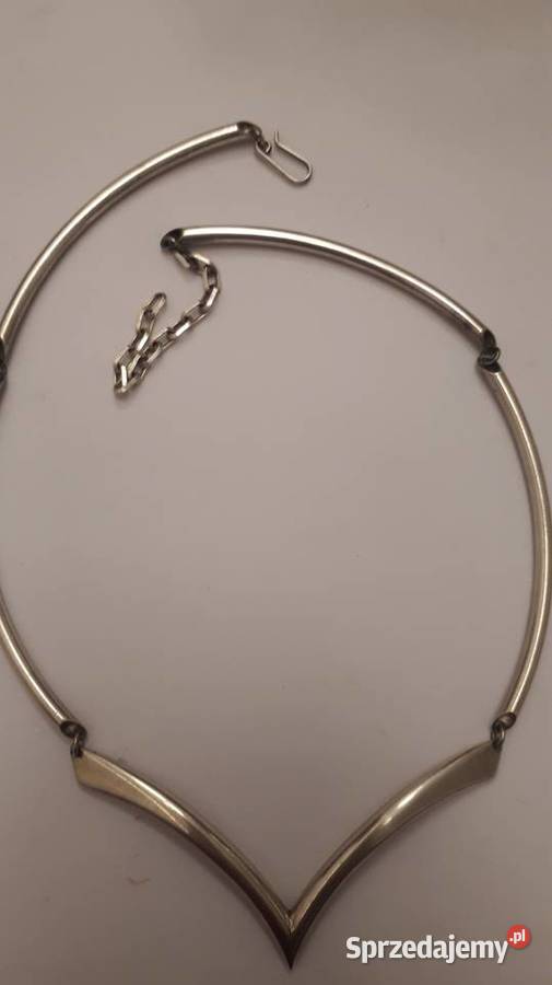 naszyjnik srebrny Zygzak