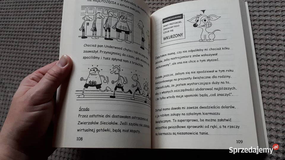 Dziennik cwaniaczka Biała gorączka Jeff Kinney miękka Kraków