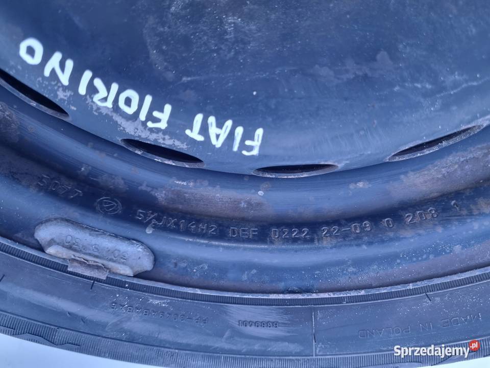 Bipper Fiorino III Nemo FELGI STALOWE KOŁA Samochodowe lubelskie Rudka