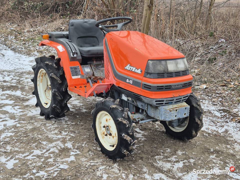 Traktorek traktor KUBOTA ASTE A13D 13 Małuszyn