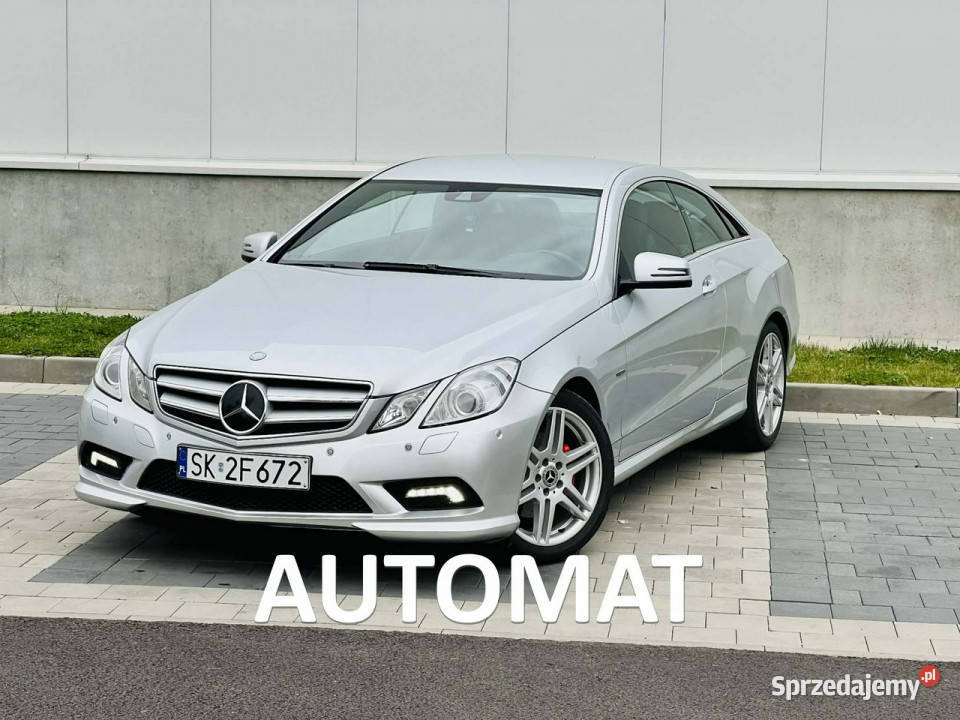 Mercedes E 250 22 dci automat coupe W212 2009 ESP Mercedes-Benz Mikołów
