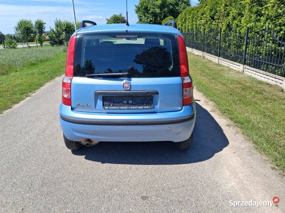 Fiat Panda 2009r 12 Klima bezwypadkowy