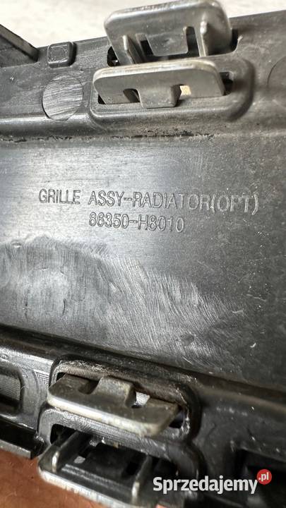 KIA RIO IV 4 GRILL ATRAPA ZDERZAK PRZÓD CHROM Atrapy