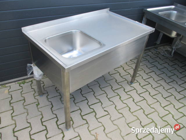 Nowy Zlew Gastronomiczny 1 Komorowy Stal wielkopolskie Ostrów Wielkopolski sprzedam