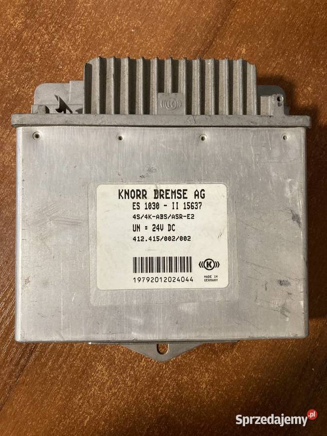 Sterownik KNORR BREMSE AG ES 1030 II 15637 150 ciężarowe Pozostałe Łazy