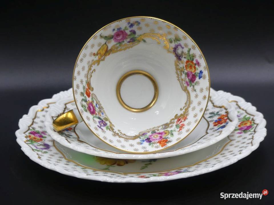 Komplet śniadaniowy Sorau Żary stan niemal Poznań