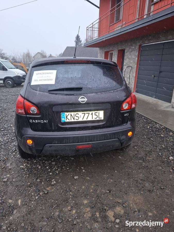 Nissan Qashqai 20DCI4x4 2 właścicielsalon CD małopolskie Nowy Sącz sprzedam