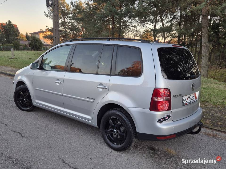 VW TOURAN LIFT 19 TDI OPŁACONY Z NIEMIEC KLIMA przyciemniane szyby świętokrzyskie Końskie