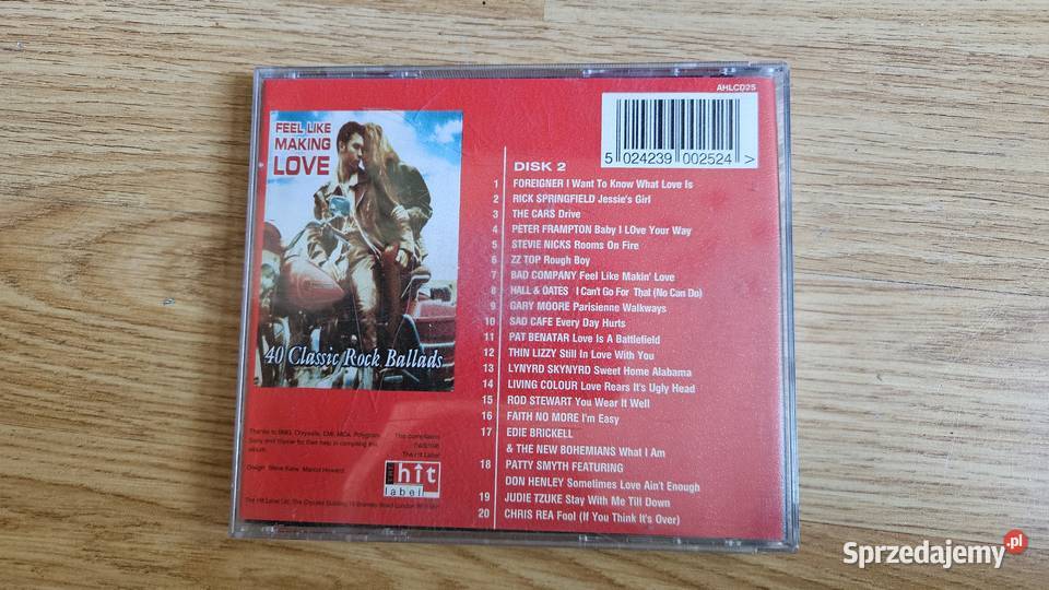 53 Feel Like Making Love na płytach CD CD Bydgoszcz