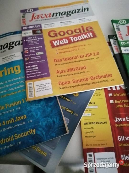 Czasopisma Javamagazine Szkaradowo