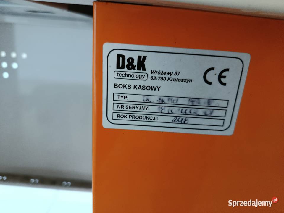 BOKS KASOWY Grubale sprzedam