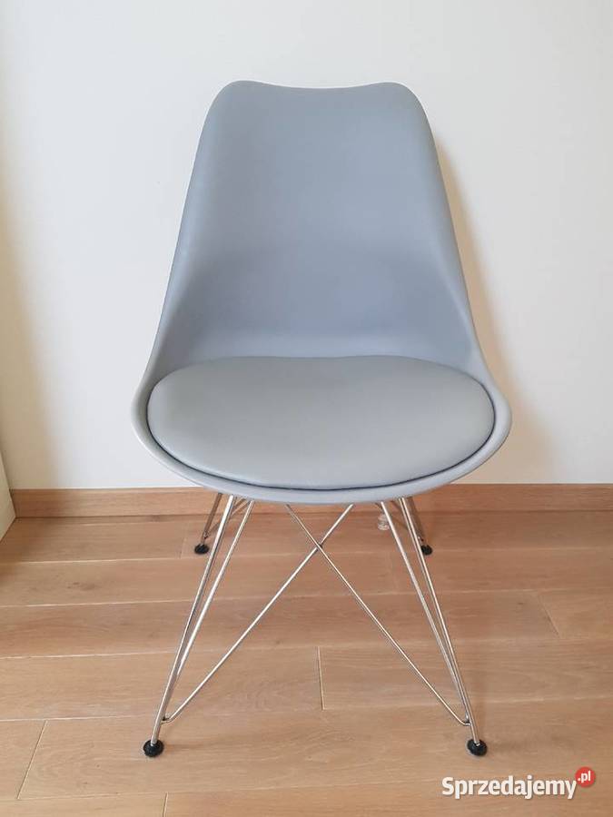 Krzesło pojedyńcze szare 83cm Szczecin