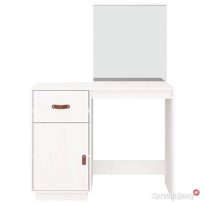 Toaletka biała 95x50x134 lite drewno sosnowe Warszawa