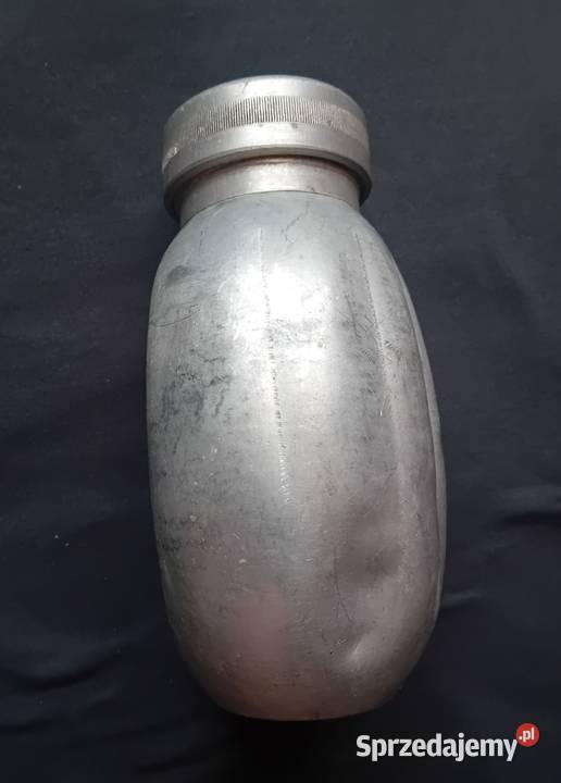 Stara wojskowa manierka aluminiowa Olkusz 1950 r Koźminek sprzedam