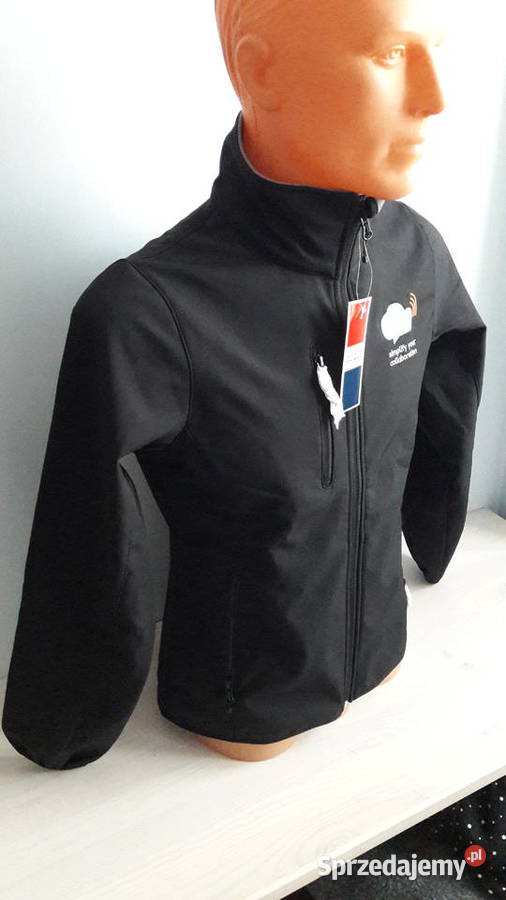 Bluza ocieplana czarna Clique nowa