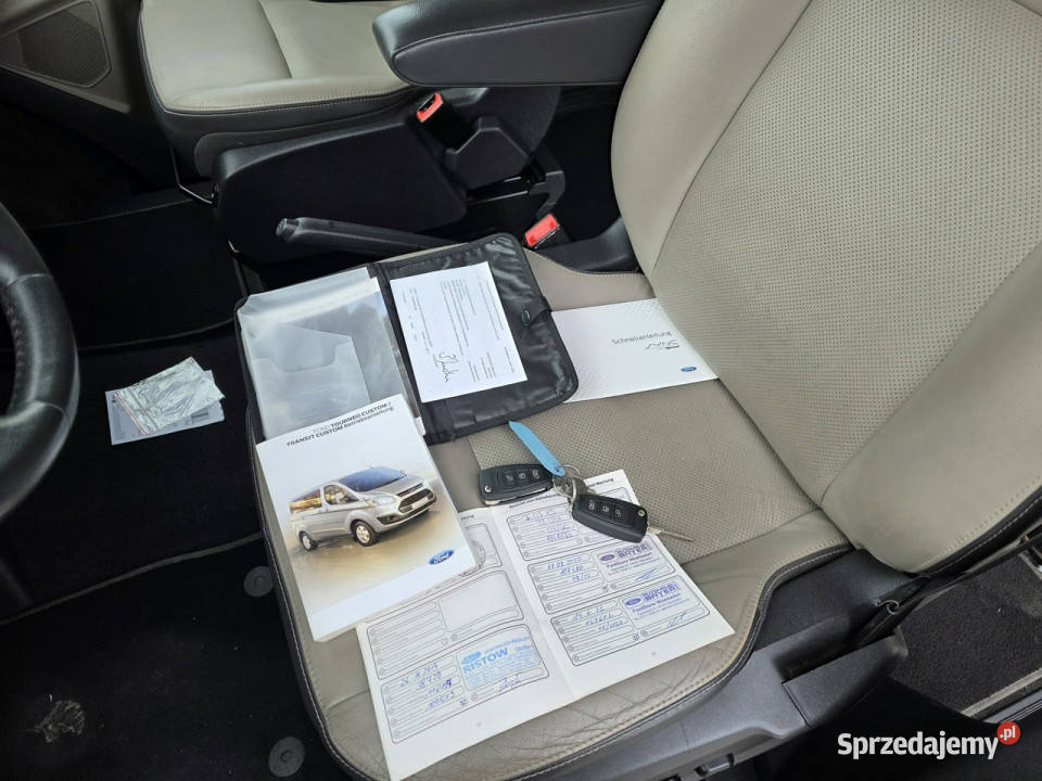 Ford Tourneo Custom TITANIUM bezwypadkowy nowy bluetooth Czarnków