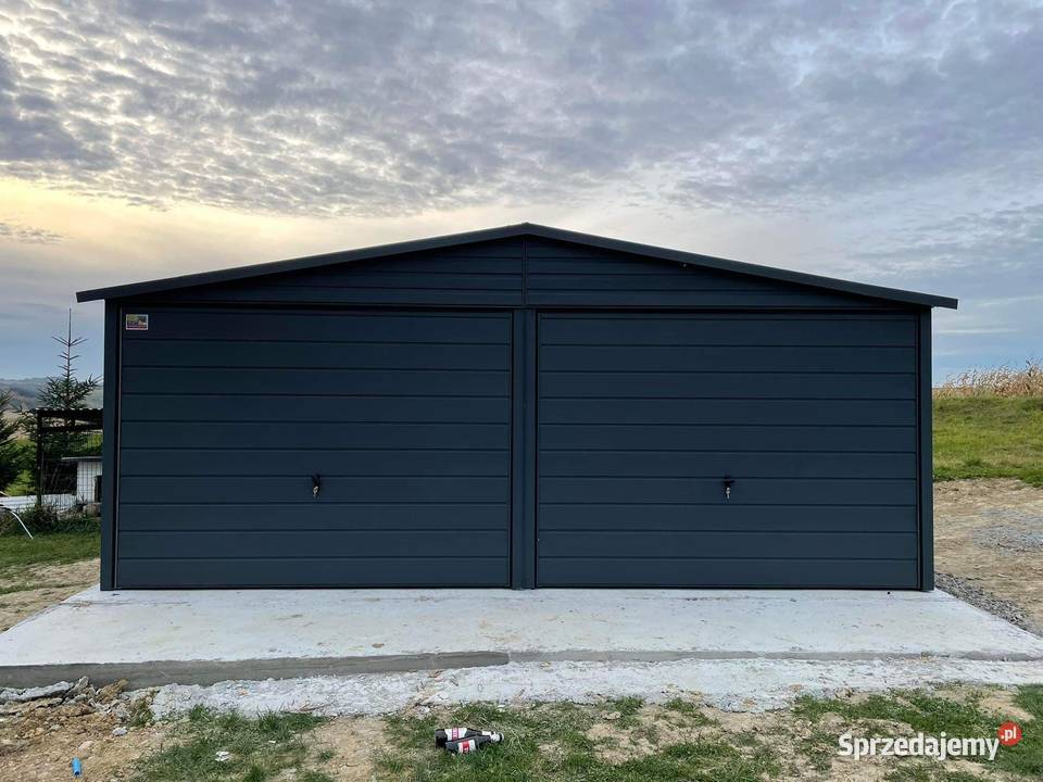 Garaż blaszany 6x5 Wzmocniony PROFILAMI Opole