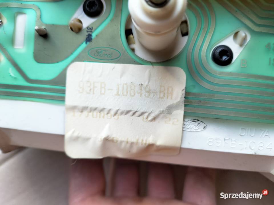 FORD FIESTA MK3 19 D LICZNIK ZEGARY osobowe lubelskie Kamień-Kolonia