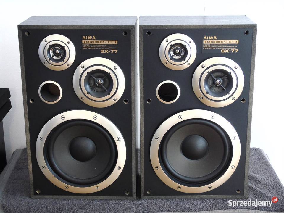 Kolumny Aiwa SX77 świetne stereo WYSYŁKA Jasło