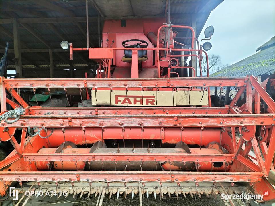 Kombajn zbożowy fahr m66 Zbożowe Radzanów