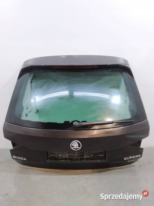 KLAPA TYŁ SZYBA KOMBI Skoda Superb III 2015 Rok produkcji 2019