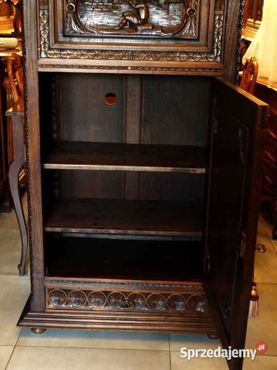 Wspaniala szafka bretońska dąbsklep Dąbrowa Kredensy i witryny Meble Dąbrowa Górnicza