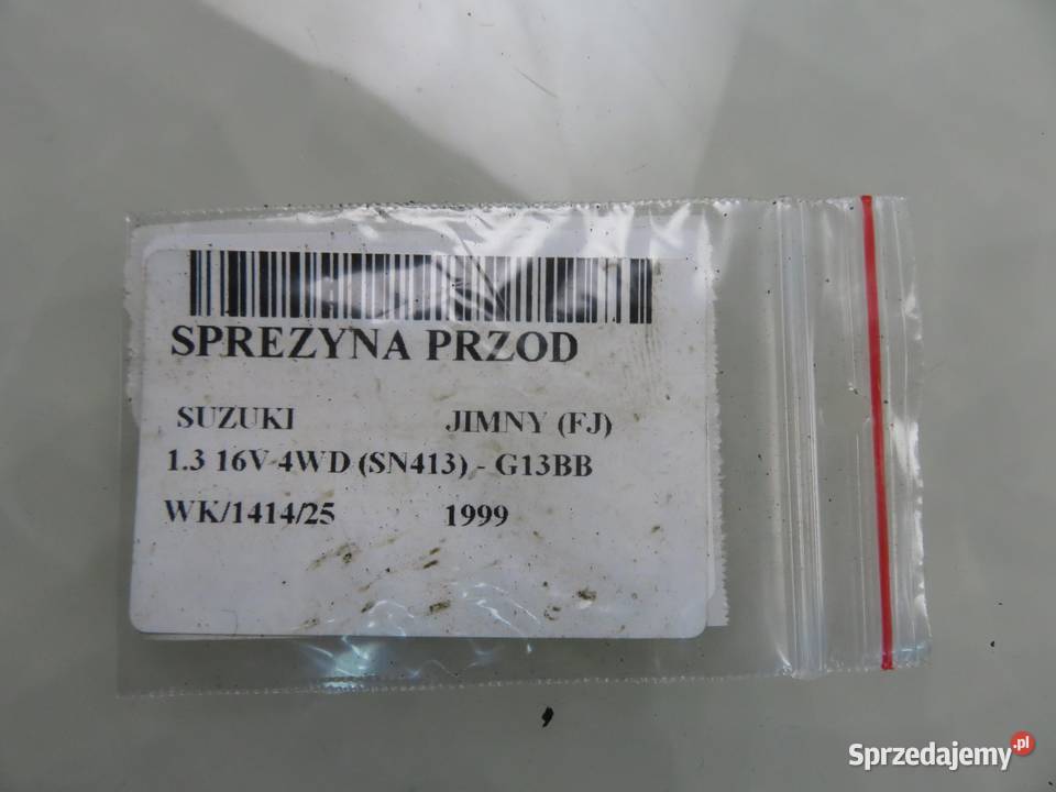 SPRĘŻYNY PRZÓD SUZUKI JIMNY 13 16V