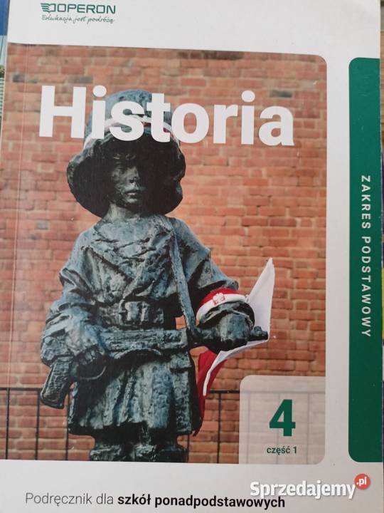 Historia 4 operon używane podręczniki szkolne miękka Warszawa