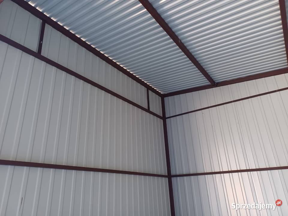 Garaż Blaszany MAGAZYN GOSPODARCZY Wiata Hala 305zł/m2 Bielsk Podlaski