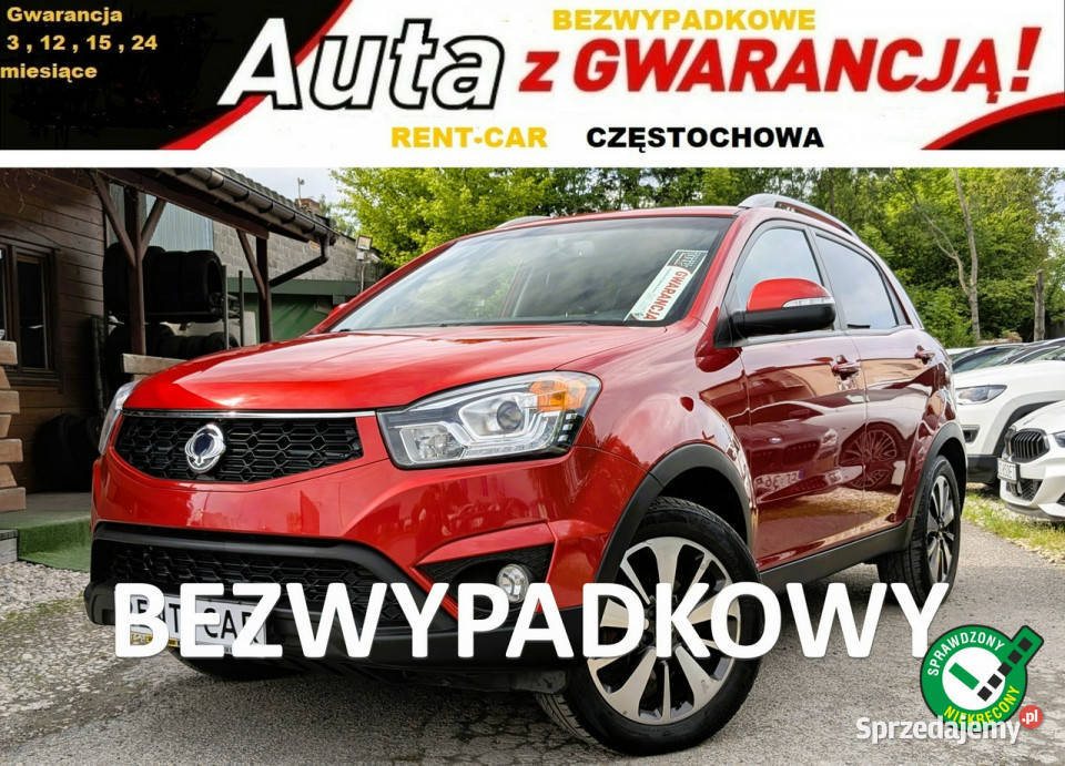 SsangYong Korando 20eXDi150 OPŁACONY Częstochowa sprzedam