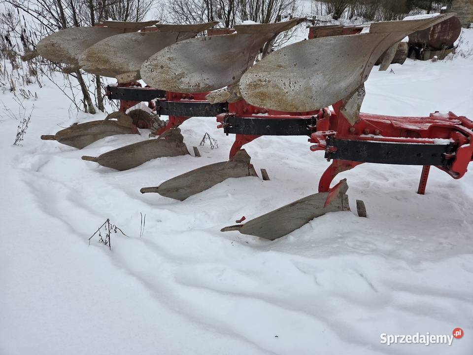 Pług Vogel noot 4 skiby obrotowy resory podlaskie Wiżajny