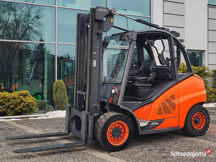 wózek widłowy Linde H50D02 diesel 5 t duplex 37 Wózki widłowe Kęty